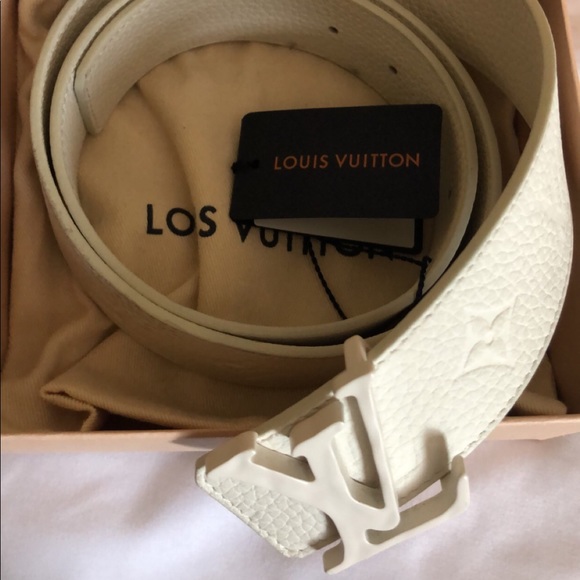 Louis Vuitton X Virgil Abloh 40mm/90 White belt - Picture 3 of 4